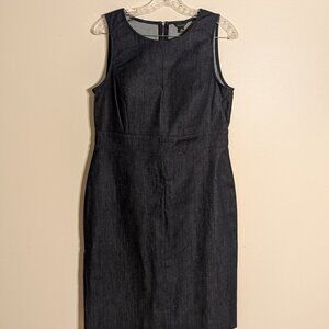 Ann Taylor Denim Sheath Dress (Never Worn)